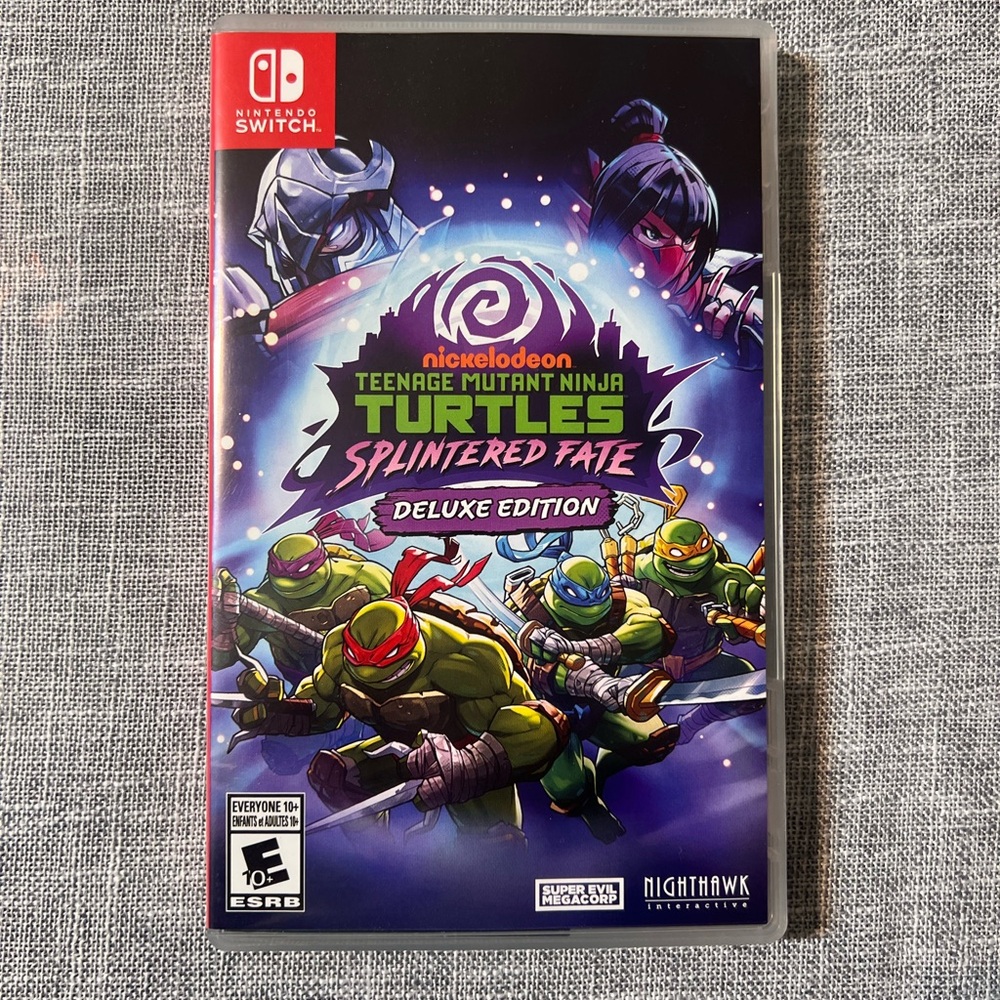 TMNT Splintered Fate Deluxe Edition Nintendo Switch
